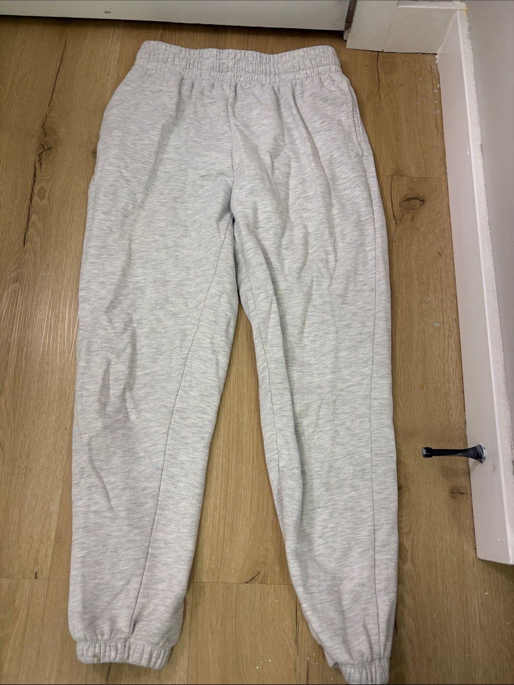 Grey garage sweat pants